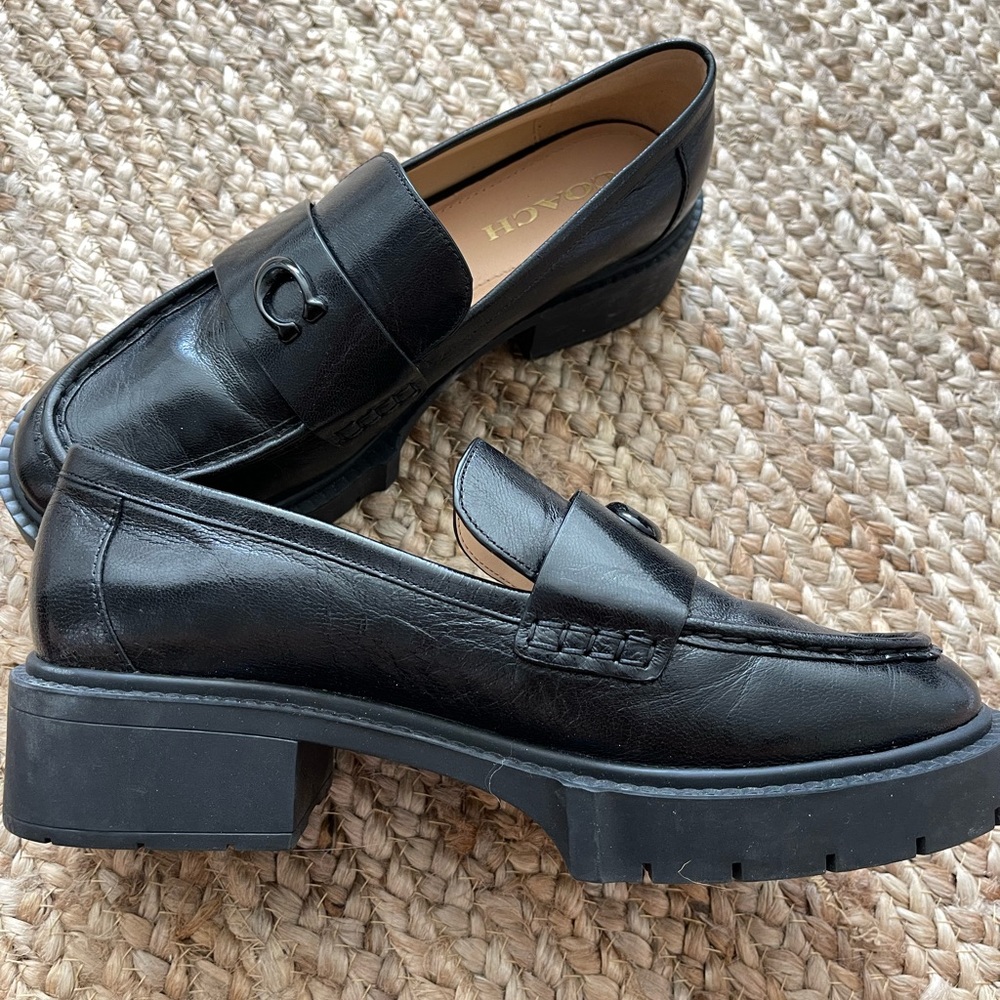 Coach Leather Leah Loafer